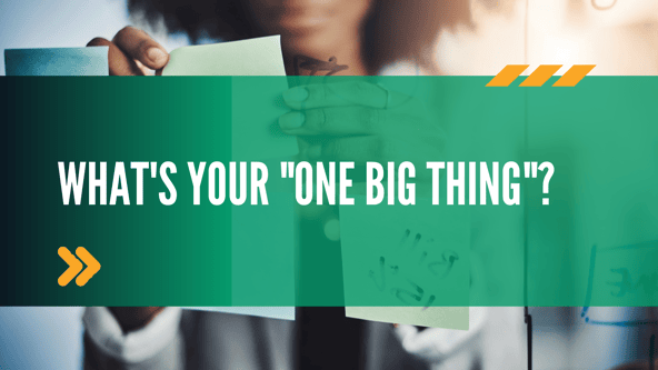 One Big Thing